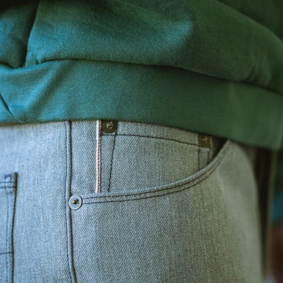 Raleigh Denim Workshop Jones fit Selvage Denim | Ashe color Size 33 - Picture 9 of 13